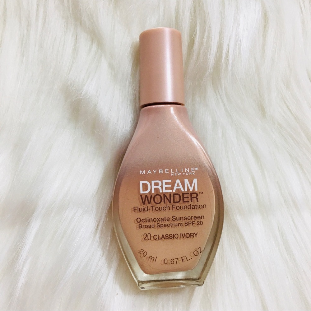 NEW Maybelline Dream Wonder Fluid-Touch Foundation